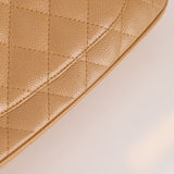 Vintage Chanel 2009 Caviar Timeless Beige Pochette - FashioNica