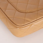Vintage Chanel 2009 Caviar Timeless Beige Pochette - FashioNica