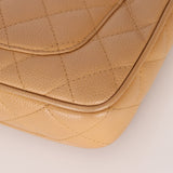 Vintage Chanel 2009 Caviar Timeless Beige Pochette - FashioNica