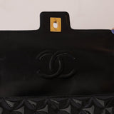 Vintage Chanel 24K GP Patent Kelly Top Handle - FashioNica