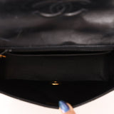 Vintage Chanel 24K GP Patent Kelly Top Handle - FashioNica