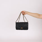 Vintage Chanel Lambskin Small Diana - FashioNica