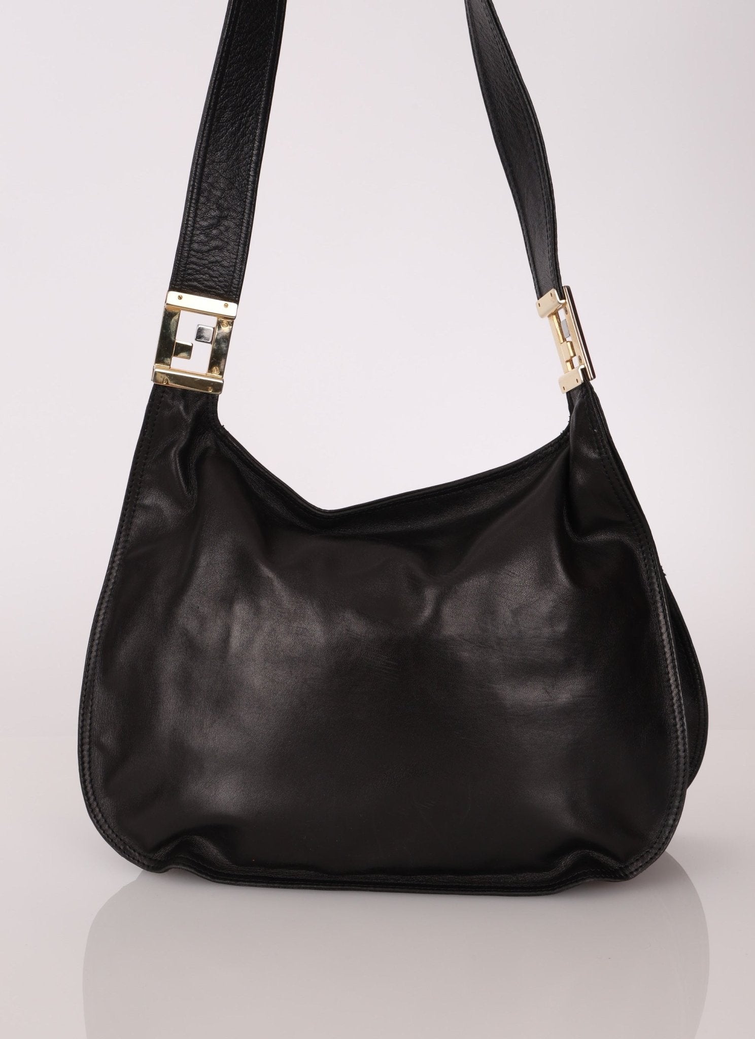 Vintage Fendi Crescent Hobo Bag - FashioNica
