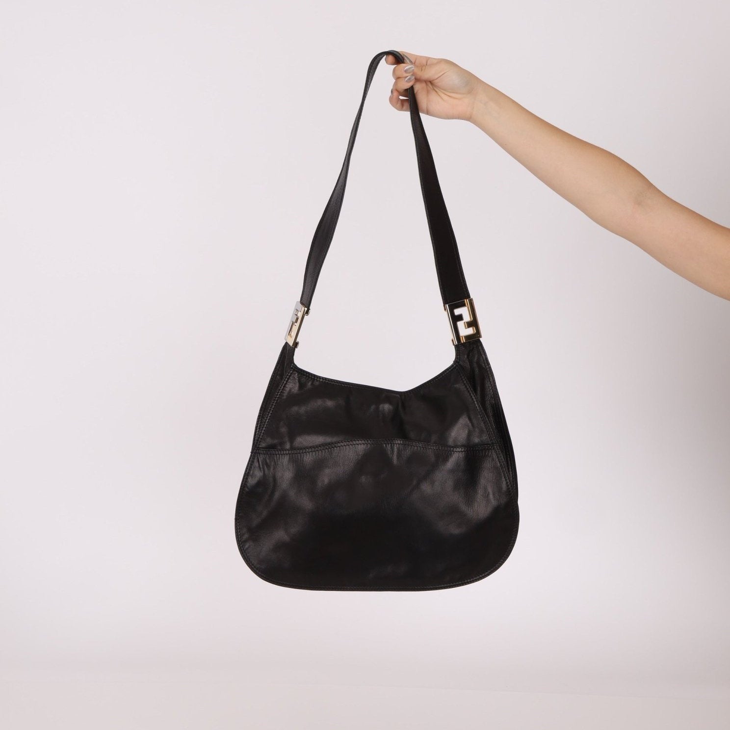 Vintage Fendi Crescent Hobo Bag - FashioNica
