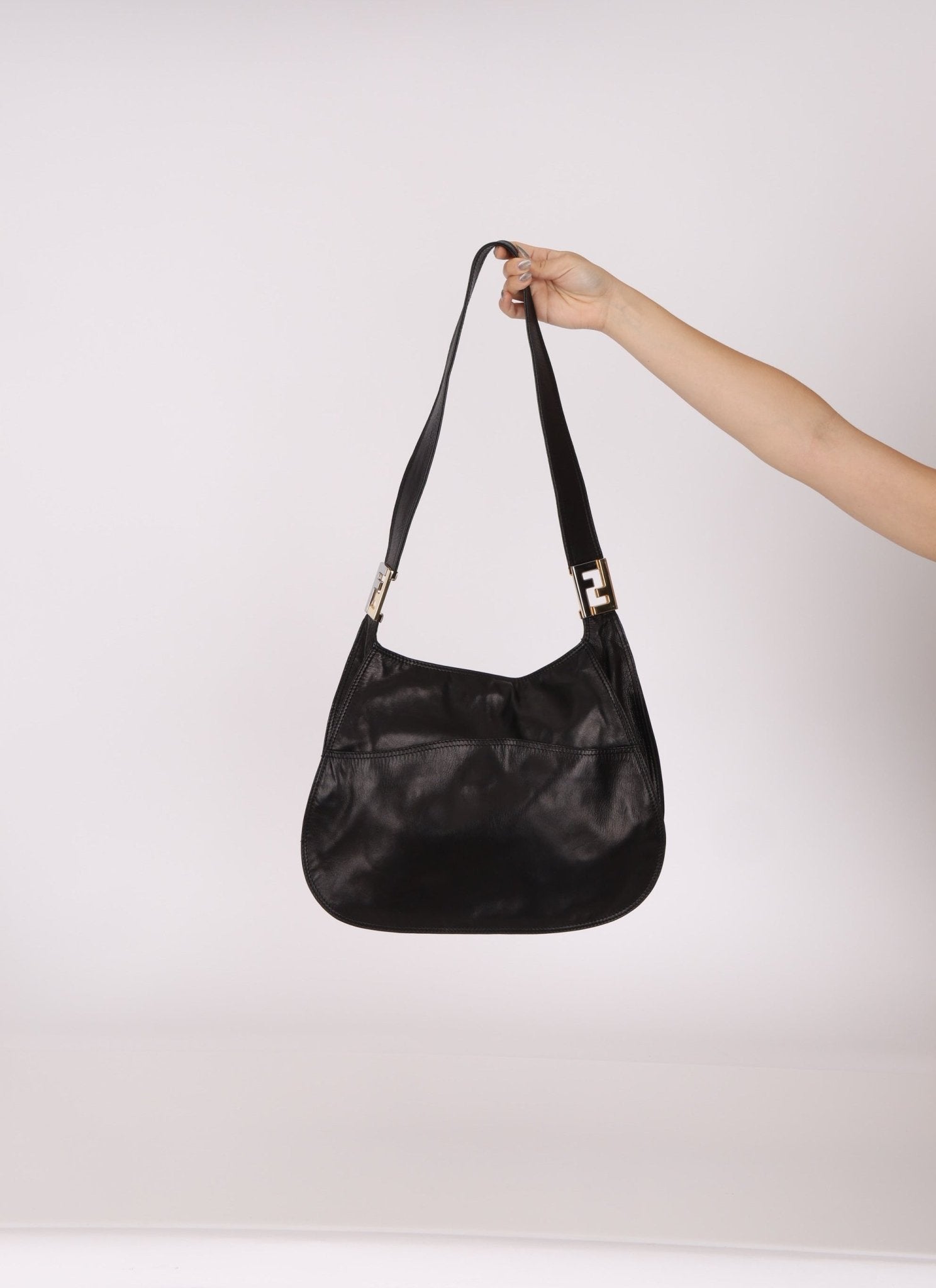 Vintage Fendi Crescent Hobo Bag - FashioNica