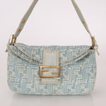 Vintage Fendi Denim Baguette - FashioNica