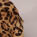 Vintage Fendi Jaguar Print Pony Hair Large Tote - FashioNica