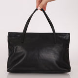 Vintage Fendi Leather Black Mini Tote - FashioNica