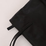 Vintage Fendi Leather Black Mini Tote - FashioNica