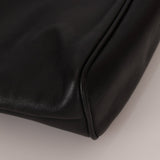 Vintage Fendi Leather Black Mini Tote - FashioNica