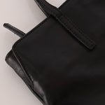 Vintage Fendi Leather Black Mini Tote - FashioNica