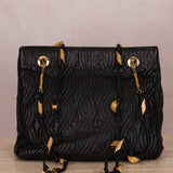 Vintage Fendi Leather Pasta Tote Bag - FashioNica