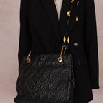 Vintage Fendi Leather Pasta Tote Bag - FashioNica