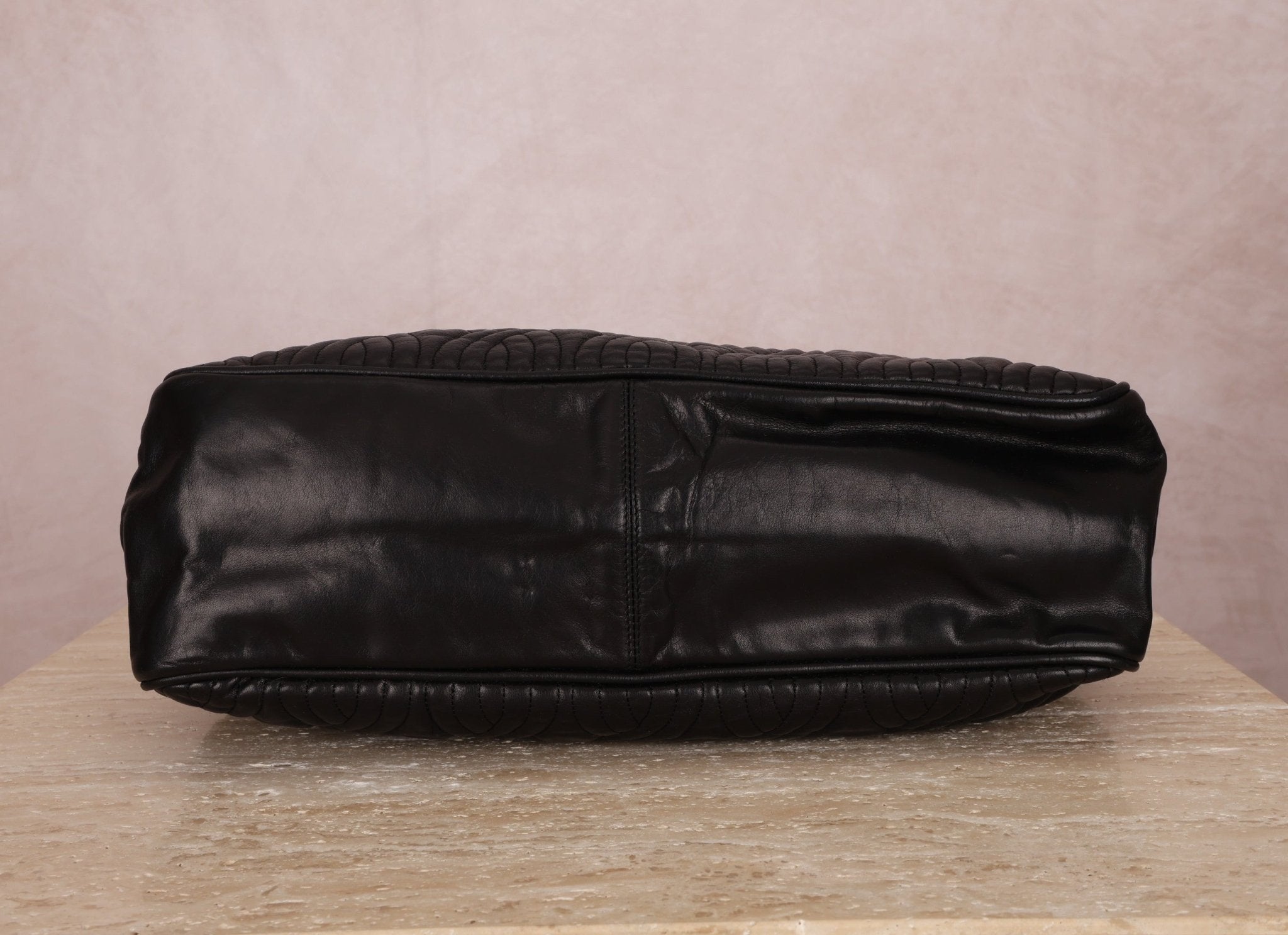 Vintage Fendi Leather Pasta Tote Bag - FashioNica