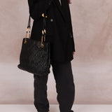 Vintage Fendi Leather Pasta Tote Bag - FashioNica