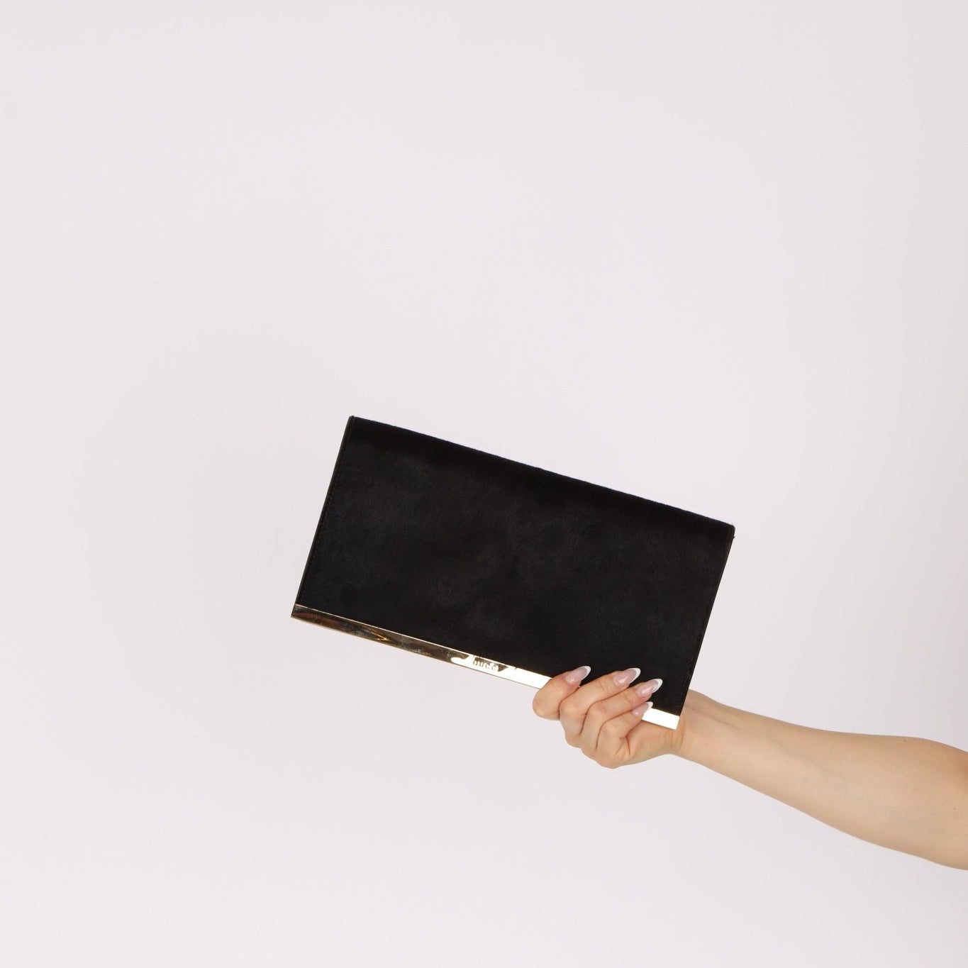 Vintage Gucci Ponyhair Frame Clutch - FashioNica