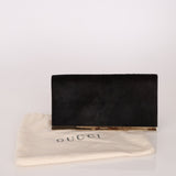Vintage Gucci Ponyhair Frame Clutch - FashioNica