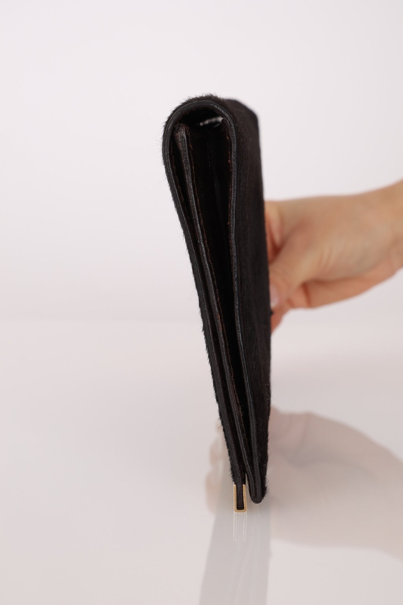 Vintage Gucci Ponyhair Frame Clutch - FashioNica