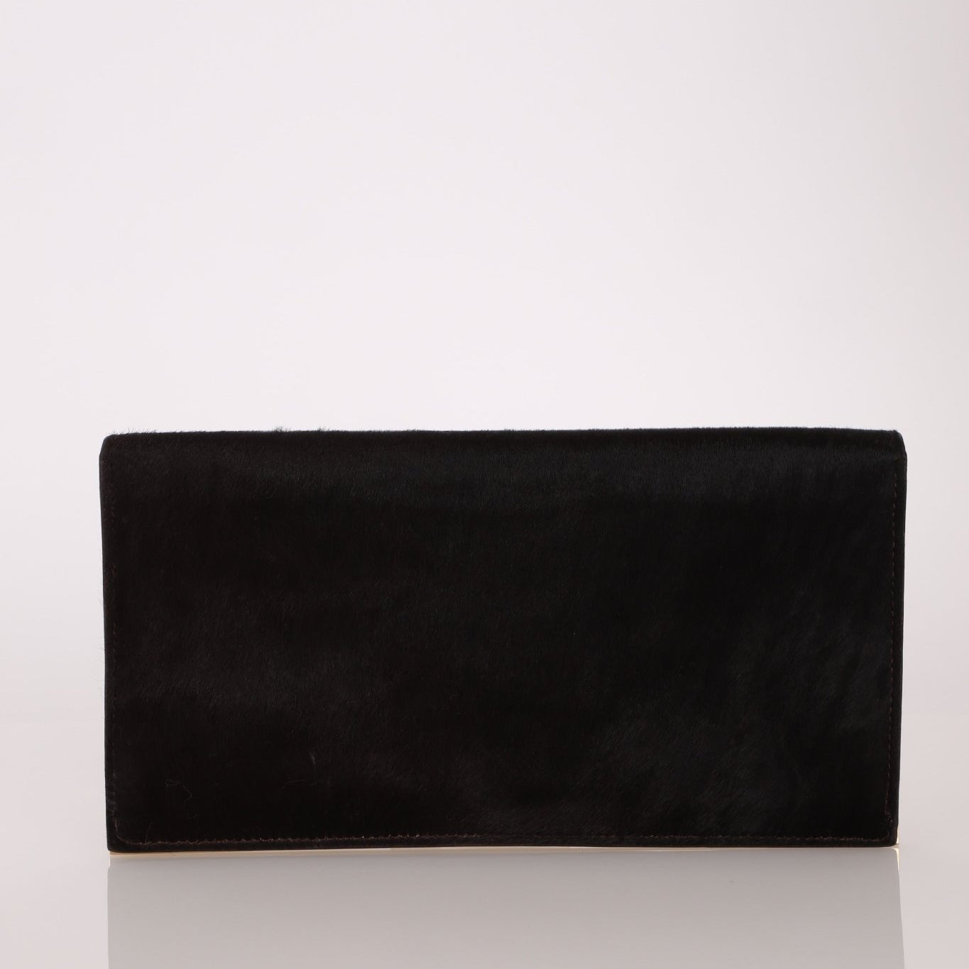 Vintage Gucci Ponyhair Frame Clutch - FashioNica