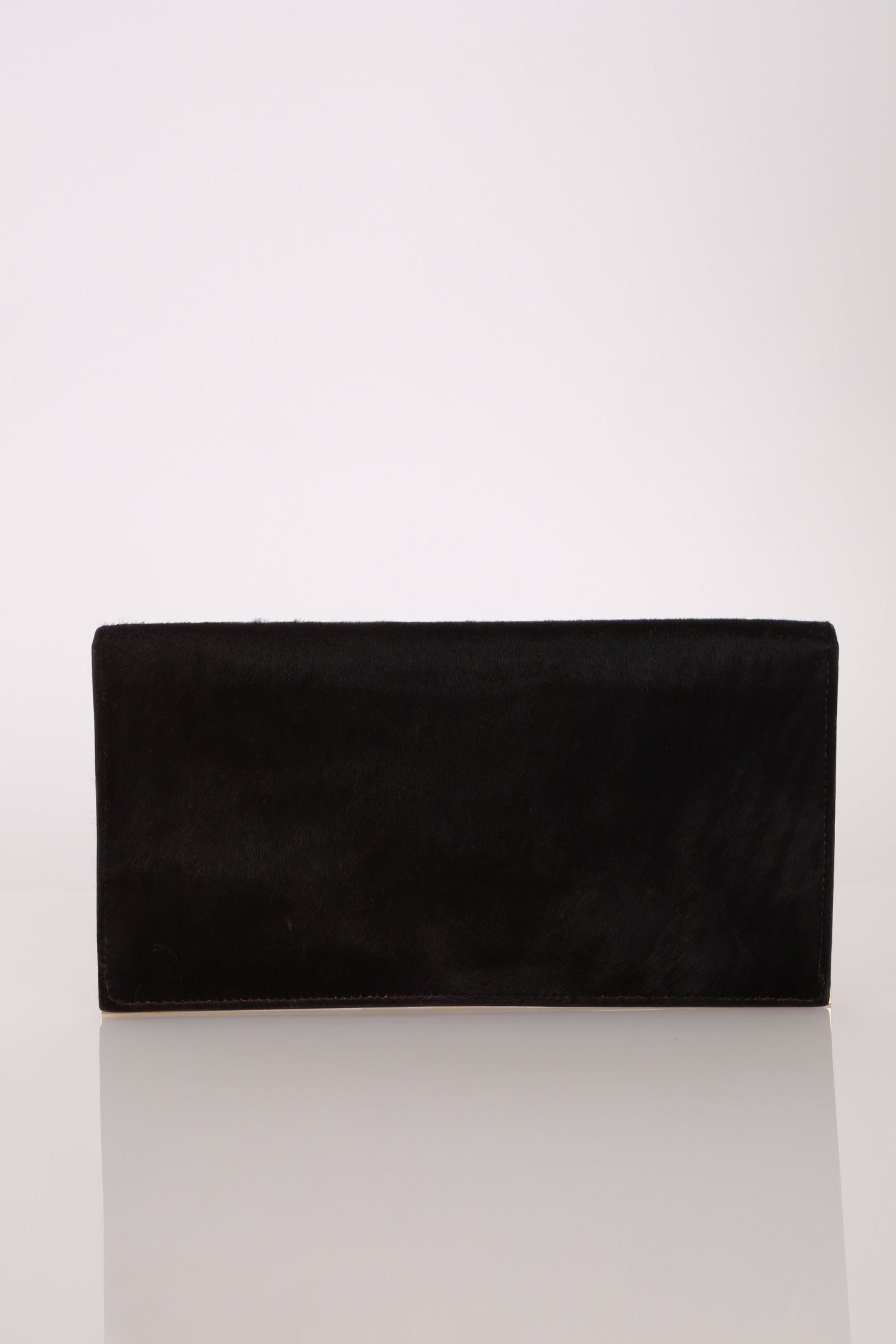 Vintage Gucci Ponyhair Frame Clutch - FashioNica