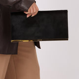 Vintage Gucci Ponyhair Frame Clutch - FashioNica