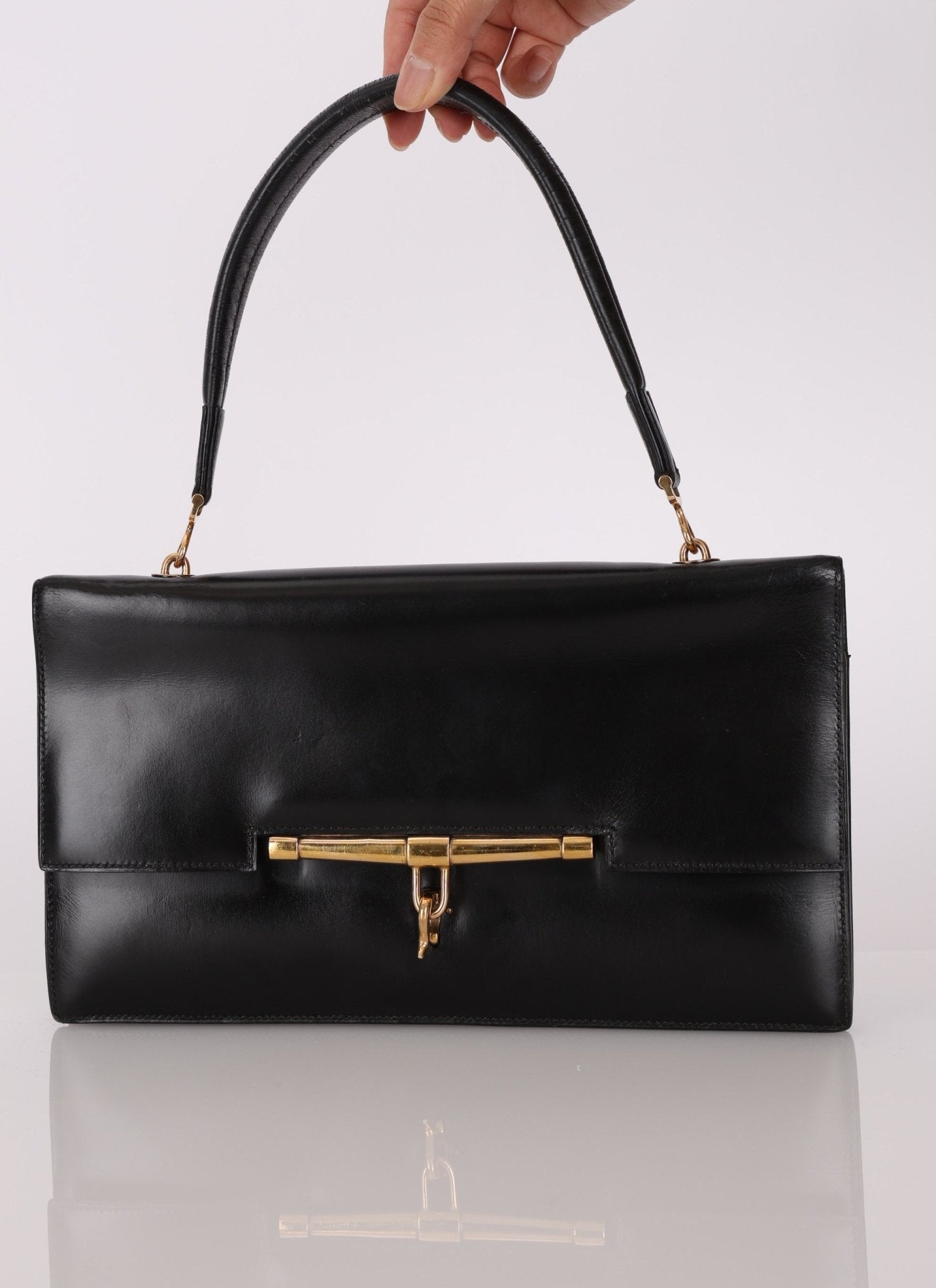 Vintage Hermès Boxcalf Palonnier - FashioNica