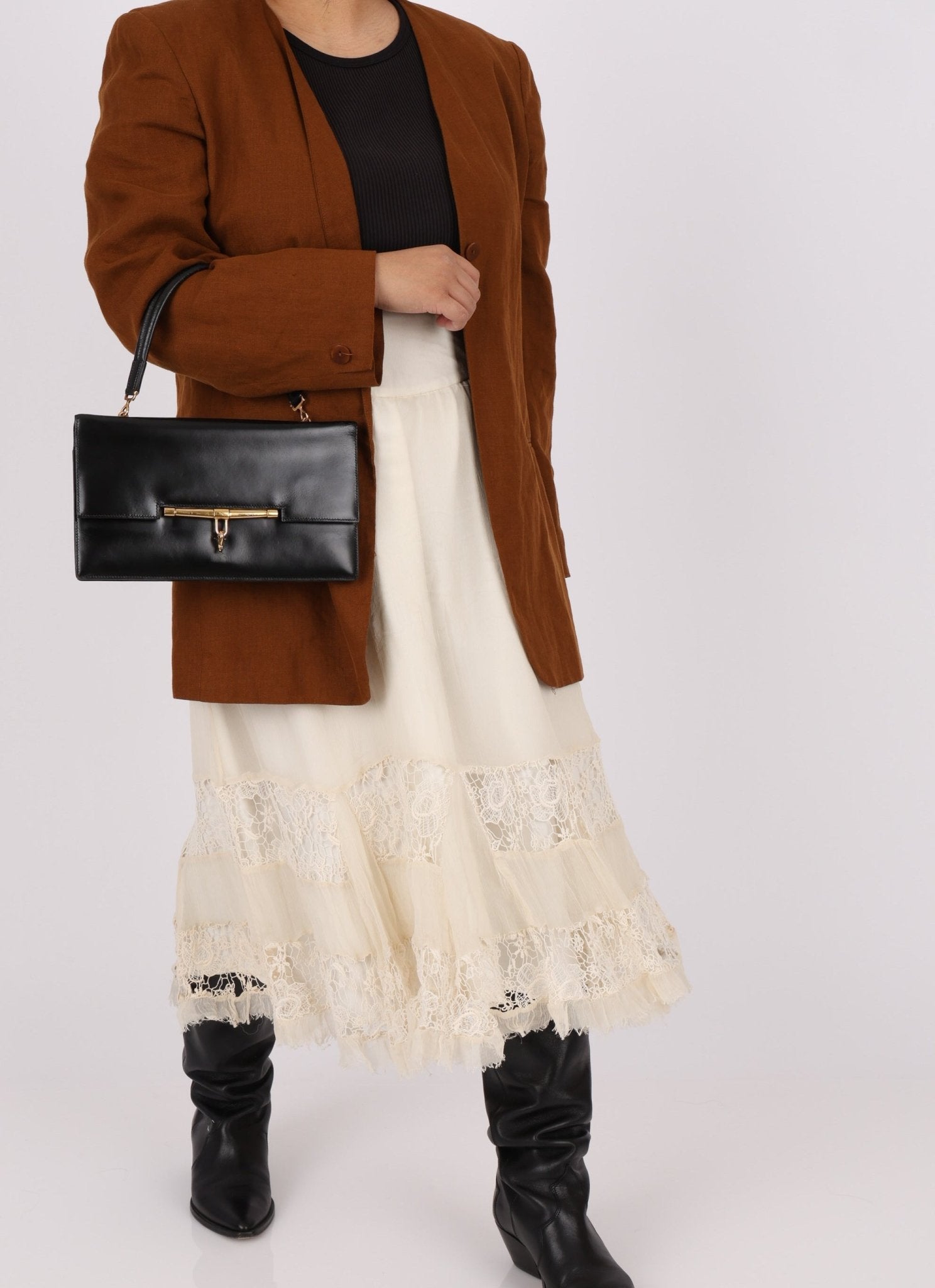 Vintage Hermès Boxcalf Palonnier - FashioNica