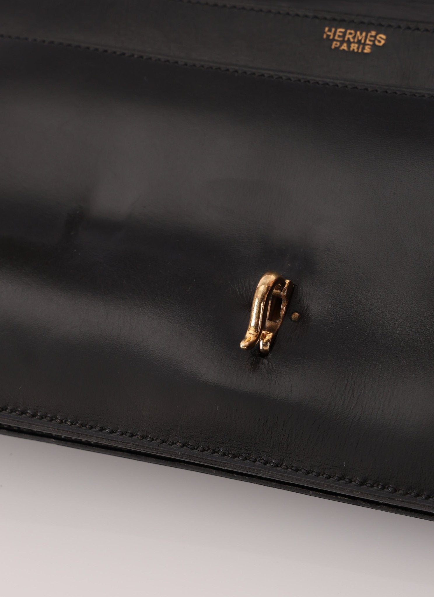 Vintage Hermès Boxcalf Palonnier - FashioNica