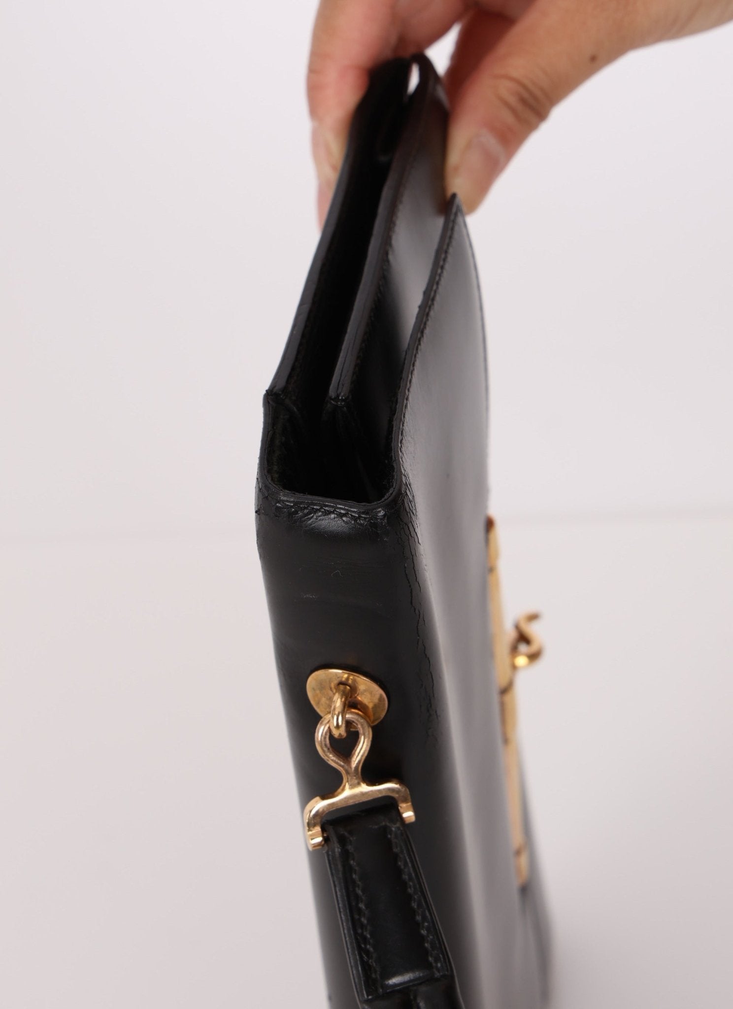 Vintage Hermès Boxcalf Palonnier - FashioNica