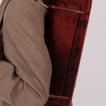 Vintage Loewe Bordeaux Ponyhair East West Bag - FashioNica