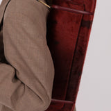 Vintage Loewe Bordeaux Ponyhair East West Bag - FashioNica