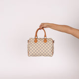 Vintage Louis Vuitton Azur Speedy Bandoliere 25 - FashioNica