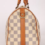 Vintage Louis Vuitton Azur Speedy Bandoliere 25 - FashioNica
