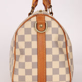 Vintage Louis Vuitton Azur Speedy Bandoliere 25 - FashioNica