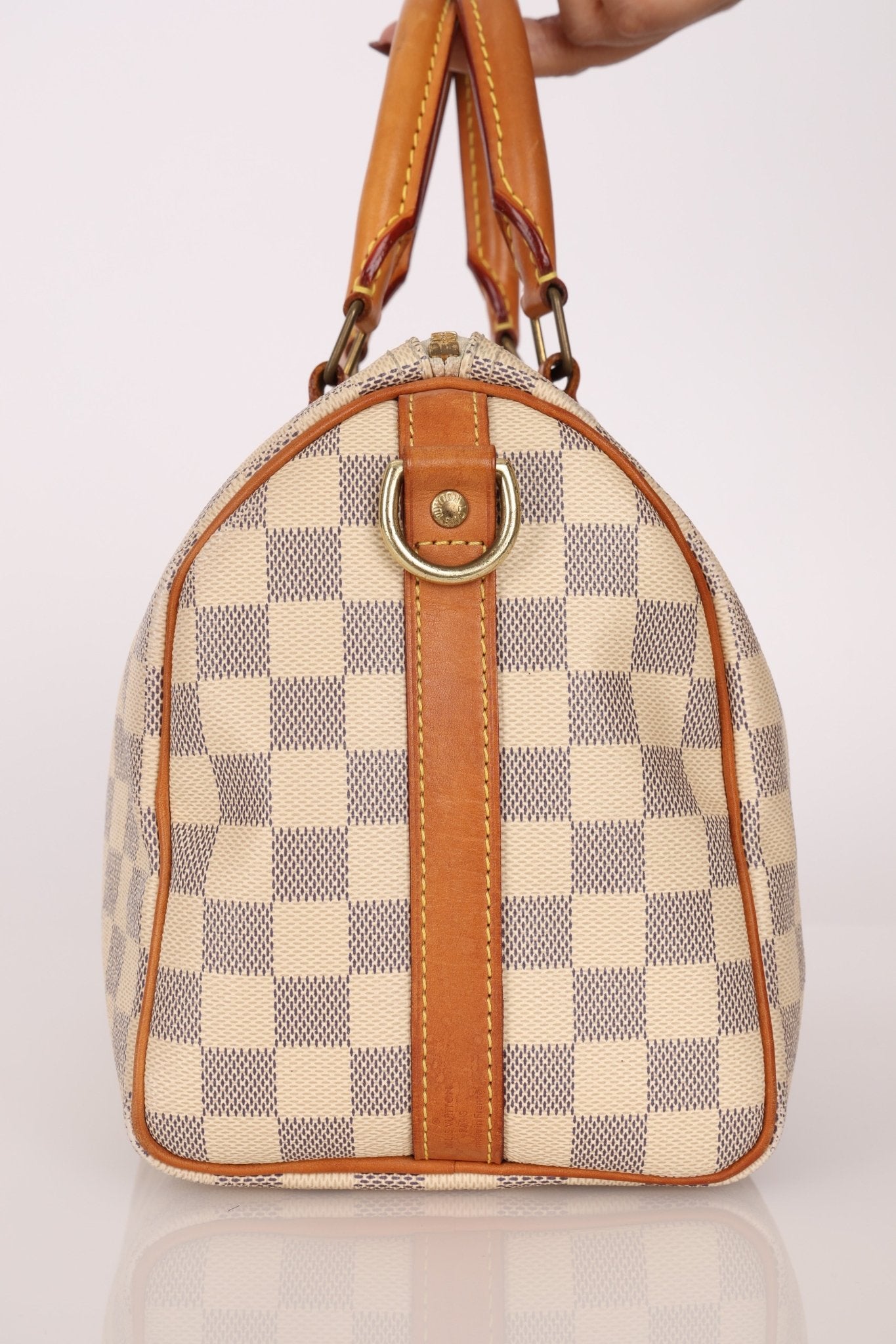 Vintage Louis Vuitton Azur Speedy Bandoliere 25 - FashioNica