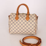 Vintage Louis Vuitton Azur Speedy Bandoliere 25 - FashioNica