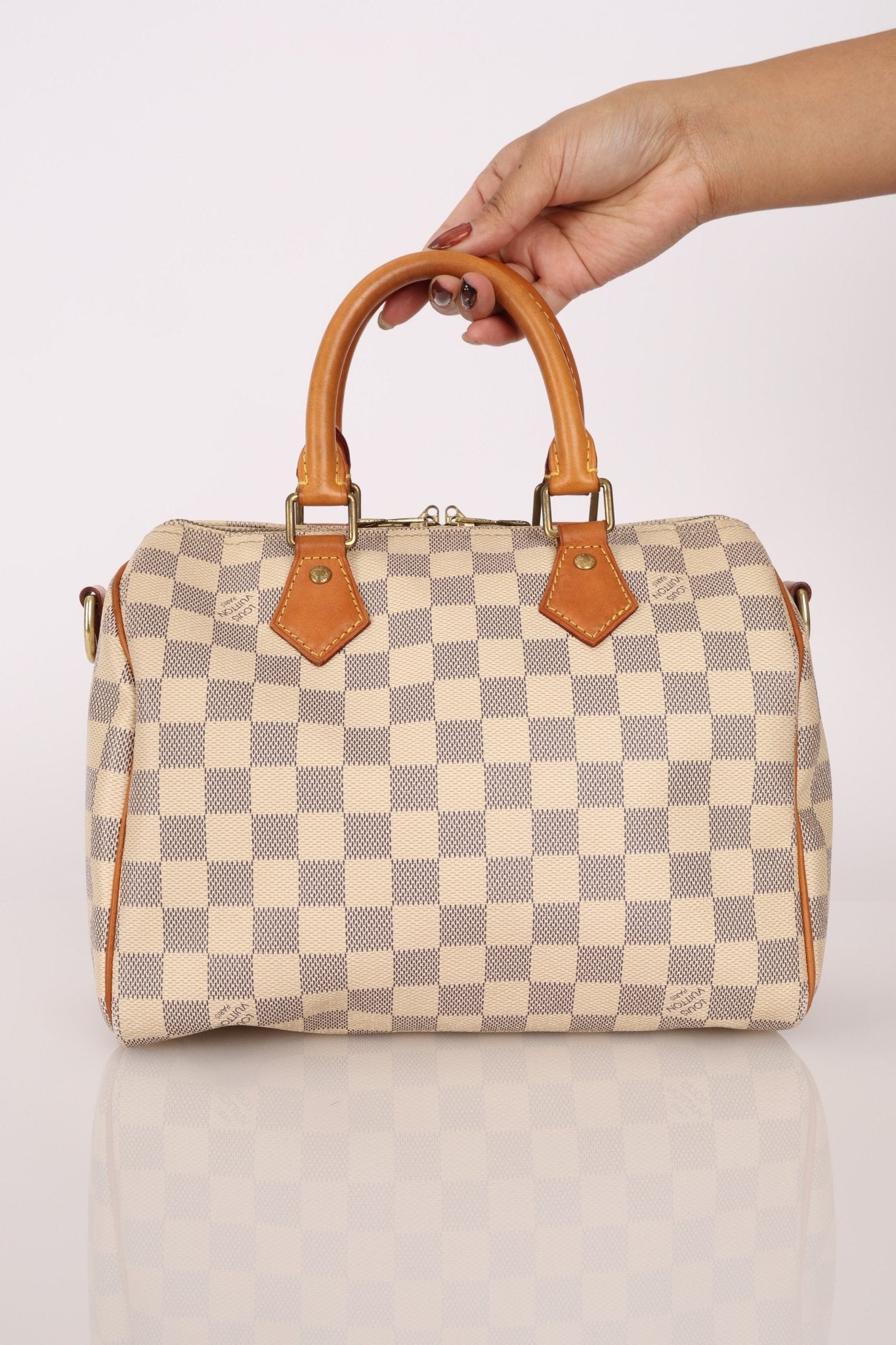Vintage Louis Vuitton Azur Speedy Bandoliere 25 - FashioNica