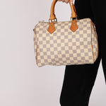 Vintage Louis Vuitton Azur Speedy Bandoliere 25 - FashioNica