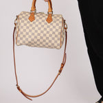 Vintage Louis Vuitton Azur Speedy Bandoliere 25 - FashioNica