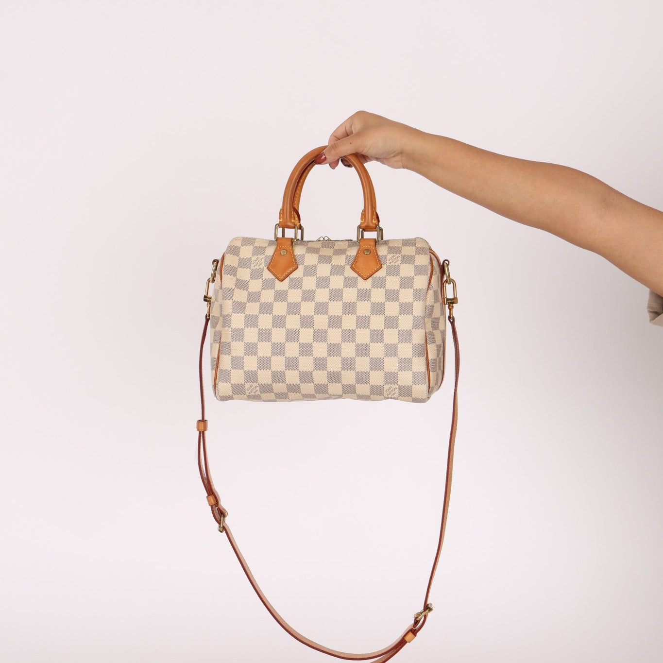 Vintage Louis Vuitton Azur Speedy Bandoliere 25 - FashioNica