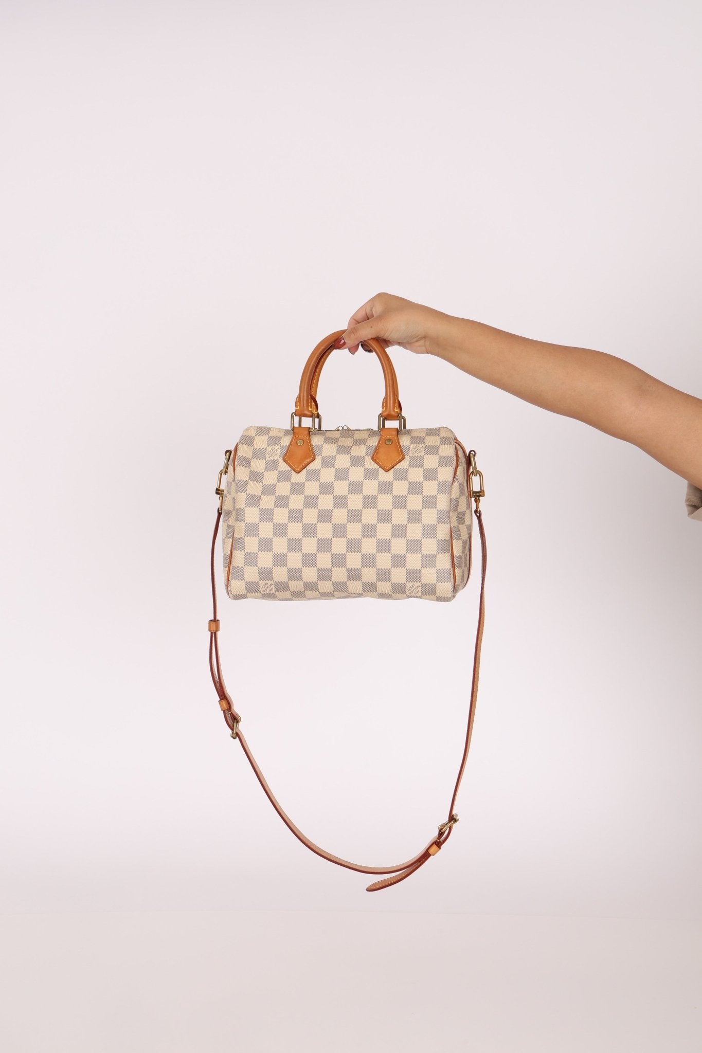 Vintage Louis Vuitton Azur Speedy Bandoliere 25 - FashioNica