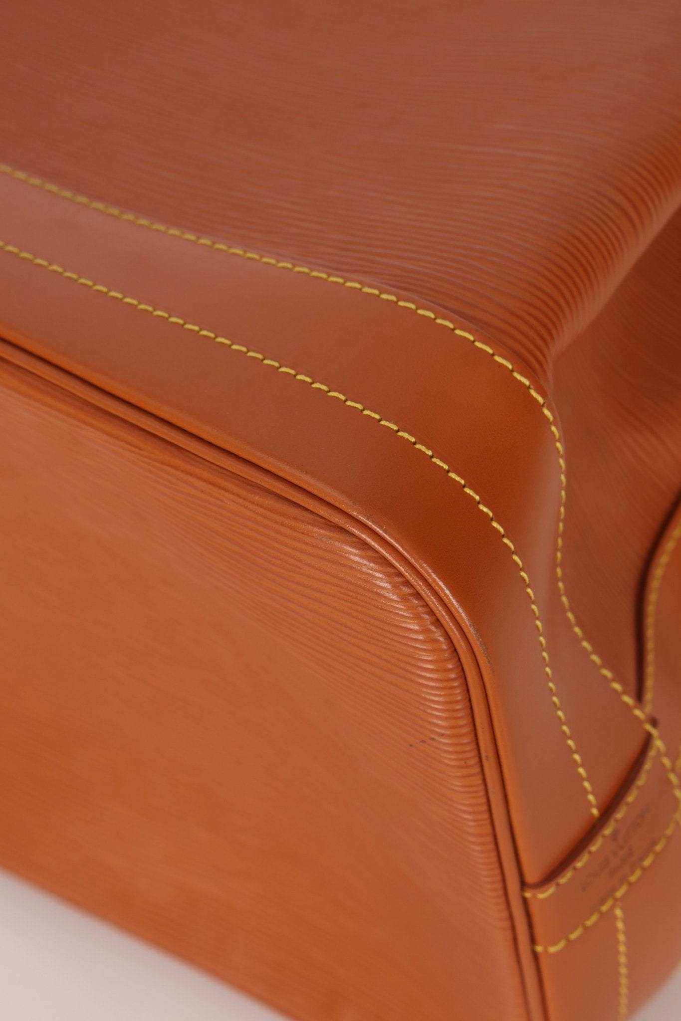 Vintage Louis Vuitton Cognac Epi Large Noe - FashioNica