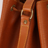 Vintage Louis Vuitton Cognac Epi Large Noe - FashioNica