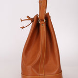 Vintage Louis Vuitton Cognac Epi Large Noe - FashioNica