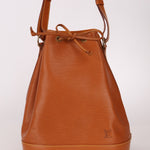 Vintage Louis Vuitton Cognac Epi Large Noe - FashioNica