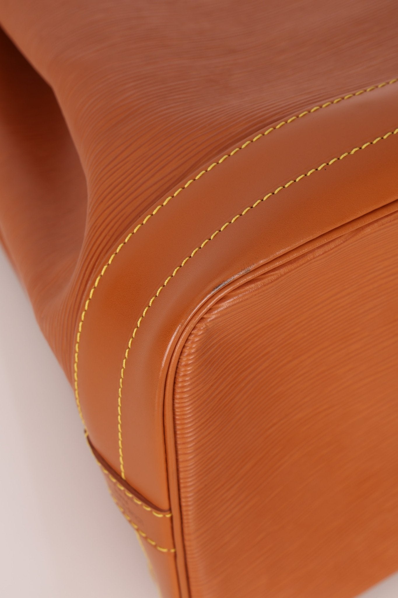 Vintage Louis Vuitton Cognac Epi Large Noe - FashioNica