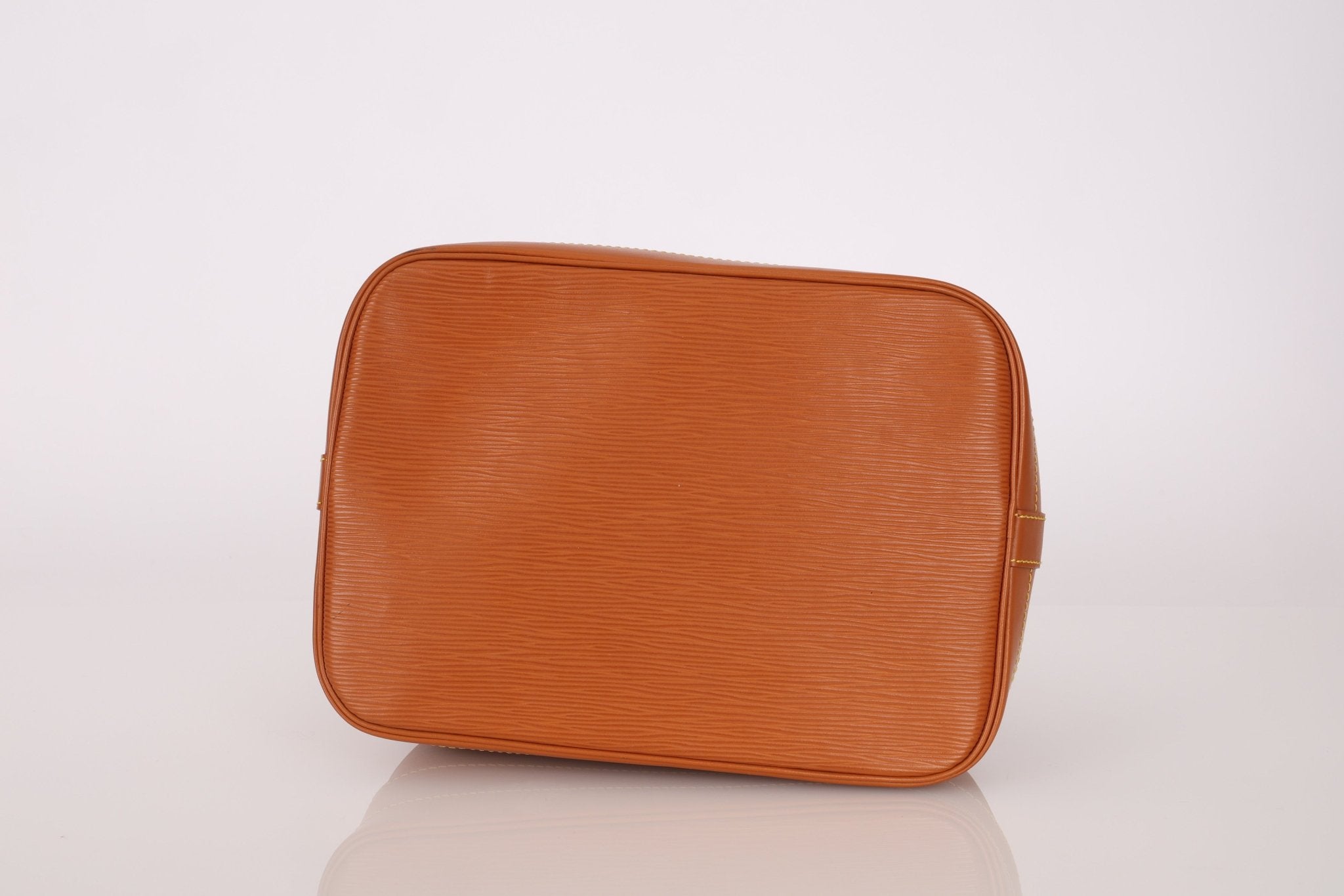 Vintage Louis Vuitton Cognac Epi Large Noe - FashioNica