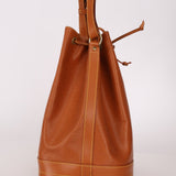 Vintage Louis Vuitton Cognac Epi Large Noe - FashioNica