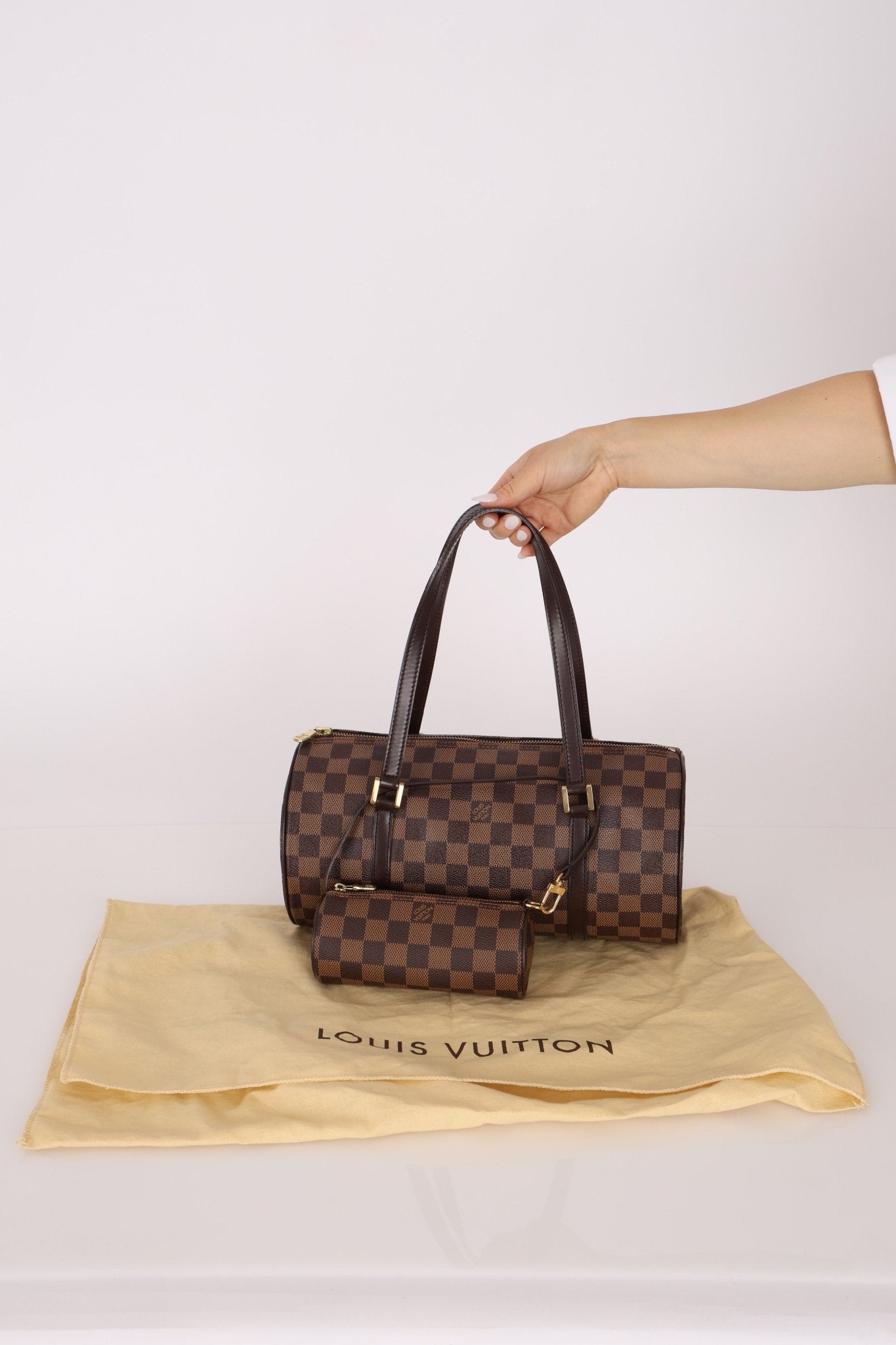 Vintage Louis Vuitton Damier Ebene Papillon 30 & Mini Papillon Set - FashioNica