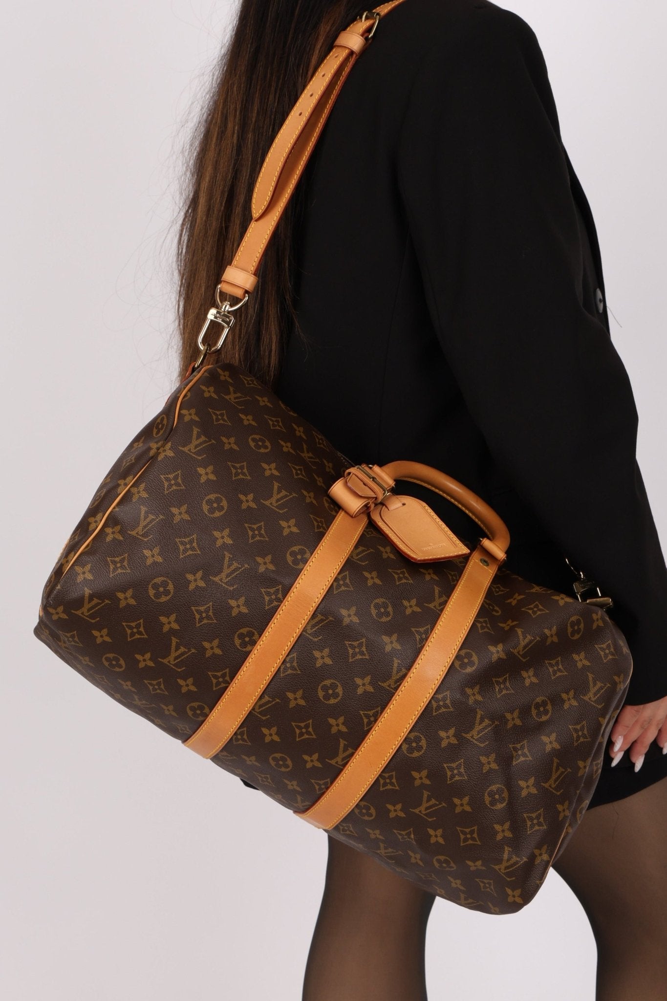Vintage Louis Vuitton Monogram Keepall Bandouliere 45 - FashioNica